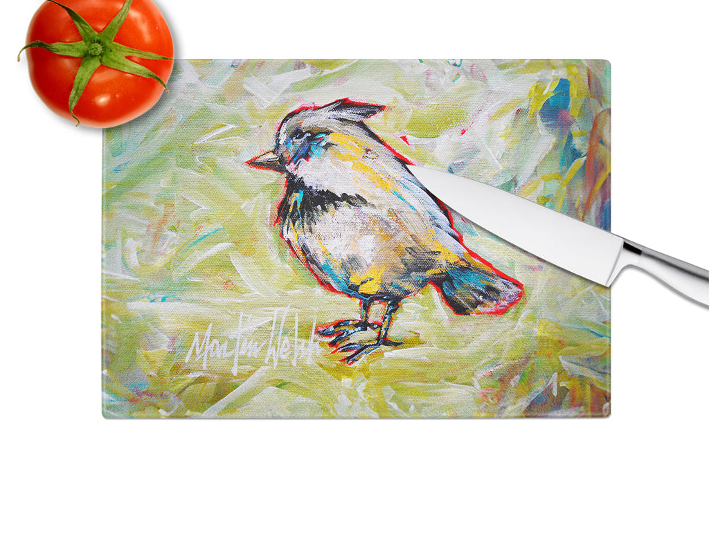 Be Blinkin Cutting Board Tempered Glass Kitchen Cutting Surface, Heat Resistant Chopping, Non-Slip Feet, Food Prep & Serving