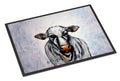 Bessie the Cow Doormat Indoor Outdoor 24H X 36W Front Door Mat Rugs for Entryway, Non Slip Washable Low Pile,