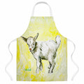 Billy The Kid Goat Apron Cooking Kitchen Server Baking Crafts Gardening for Adult Women Men, Unisex, Large, Multicolor