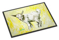 Billy The Kid Goat Doormat Indoor Outdoor 18H X 27W Front Door Mat Rugs for Entryway, Non Slip Washable