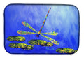 Blue Dragonfly Dish Drying Mat Absorbent Dish Drying Mat Pad for Kitchen Counter Dish Drainer Mat for Countertop, 14 x 21", Multicolor