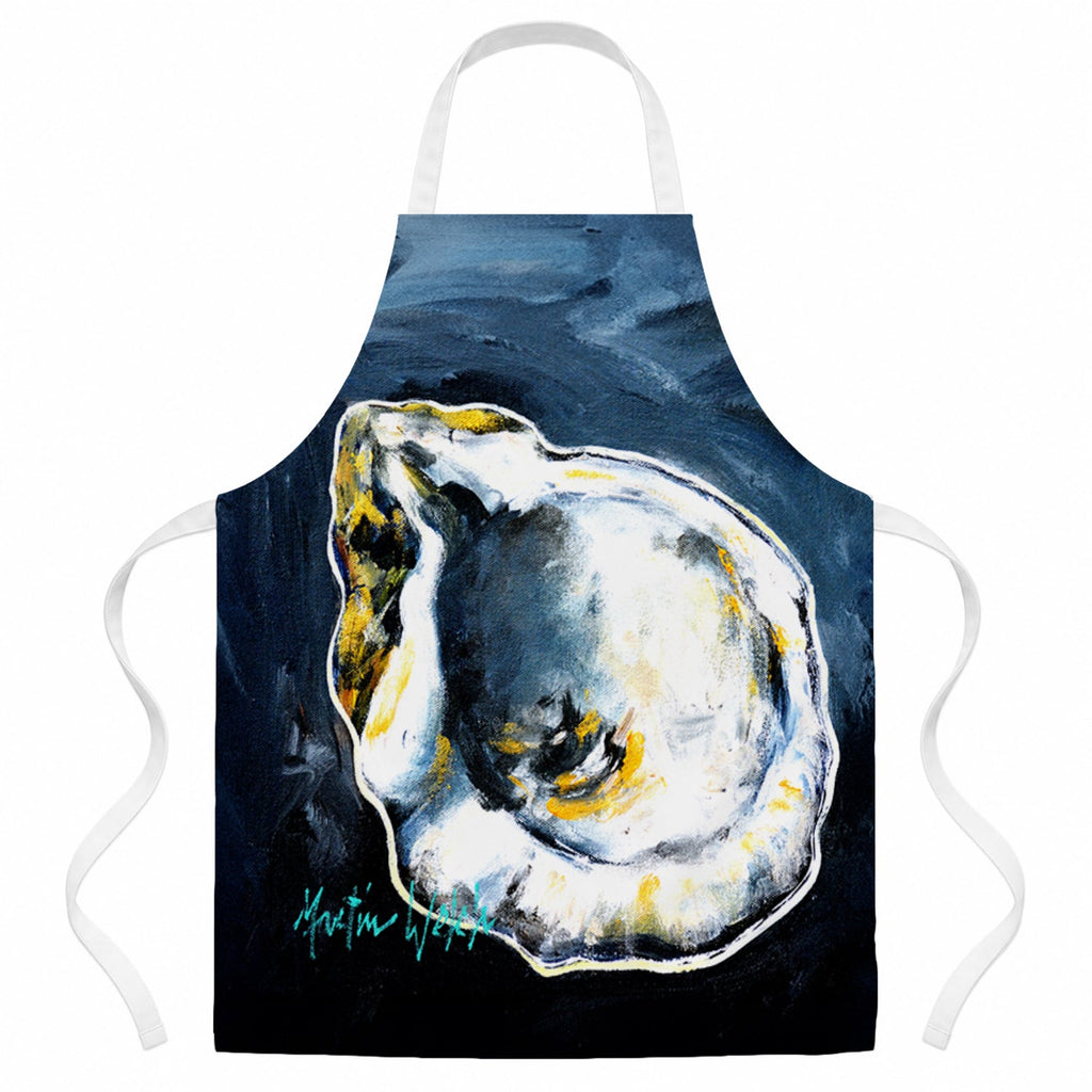 Blue Star Oyster Apron Cooking Kitchen Server Baking Crafts Gardening for Adult Women Men, Unisex, Large, Multicolor