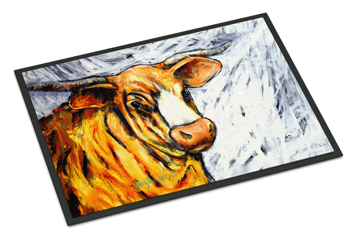 Bully Doormat Indoor Outdoor 18H X 27W Front Door Mat Rugs for Entryway, Non Slip Washable