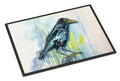 Burnt Corn Crow Doormat Indoor Outdoor 18H X 27W Front Door Mat Rugs for Entryway, Non Slip Washable