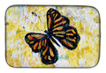 Butterfly Breeze Dish Drying Mat Absorbent Dish Drying Mat Pad for Kitchen Counter Dish Drainer Mat for Countertop, 14 x 21", Multicolor