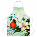Cardinal Aqua Apron Cooking Kitchen Server Baking Crafts Gardening for Adult Women Men, Unisex, Large, Multicolor