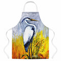 Cattin Around Heron Apron Cooking Kitchen Server Baking Crafts Gardening for Adult Women Men, Unisex, Large, Multicolor