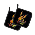Crawfish Boiling Pot Pot Holder Set of 2 Heat Resistant Quilted Hot Pads 7.5 x 7.5 Inch, Insulated Kitchen Trivets for Cooking & Baking