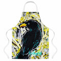 Crow Adam Apron Cooking Kitchen Server Baking Crafts Gardening for Adult Women Men, Unisex, Large, Multicolor
