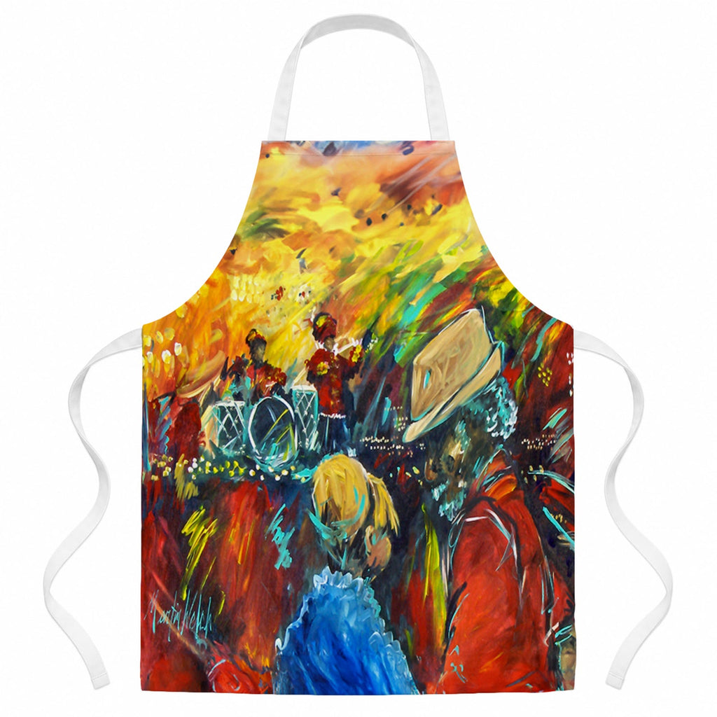 Dance Apron Cooking Kitchen Server Baking Crafts Gardening for Adult Women Men, Unisex, Large, Multicolor