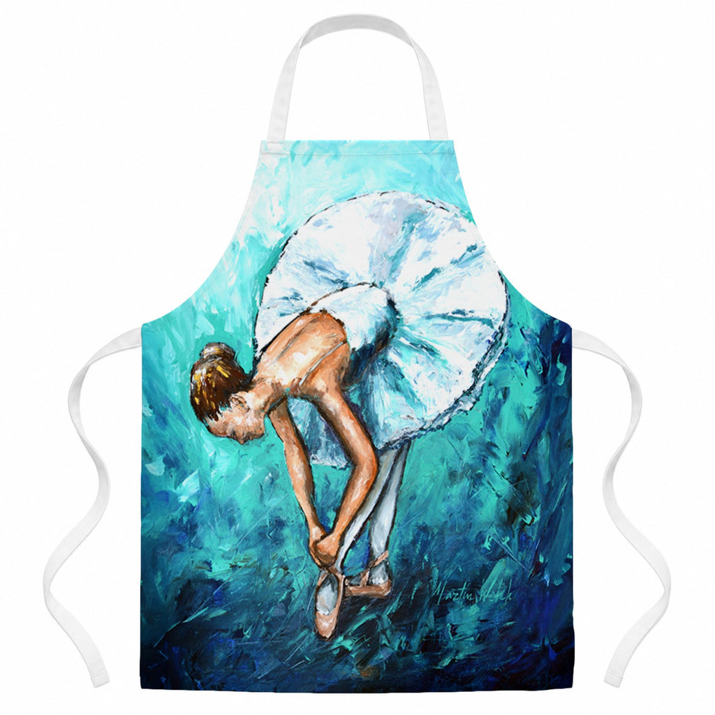 Early Practice Ballet Apron Cooking Kitchen Server Baking Crafts Gardening for Adult Women Men, Unisex, Large, Multicolor