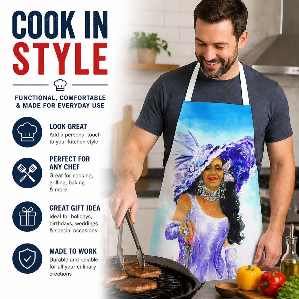 Easter Parade Apron Cooking Kitchen Server Baking Crafts Gardening for Adult Women Men, Unisex, Large, Multicolor