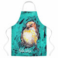 EeewH Bird Apron Cooking Kitchen Server Baking Crafts Gardening for Adult Women Men, Unisex, Large, Multicolor