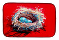 Egg-Stra Special Bird Nest Dish Drying Mat Absorbent Dish Drying Mat Pad for Kitchen Counter Dish Drainer Mat for Countertop, 14 x 21", Multicolor