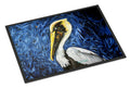 Fierce Pelican Doormat Indoor Outdoor 18H X 27W Front Door Mat Rugs for Entryway, Non Slip Washable