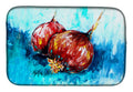 Onion Funions Dish Drying Mat Absorbent Dish Drying Mat Pad for Kitchen Counter Dish Drainer Mat for Countertop, 14 x 21", Multicolor