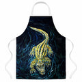 Gator Down Alligator Apron Cooking Kitchen Server Baking Crafts Gardening for Adult Women Men, Unisex, Large, Multicolor