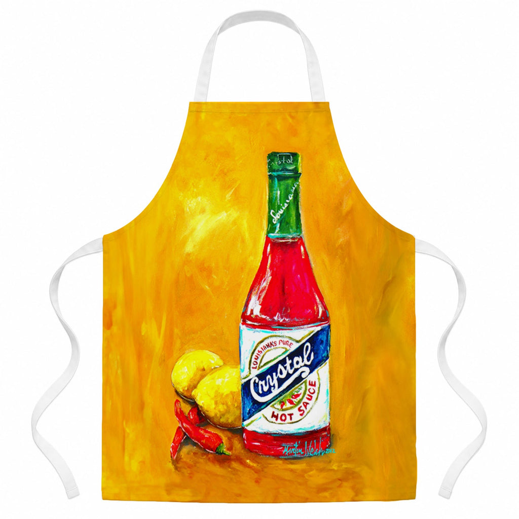 Got Sauce Hot Sauce Apron Cooking Kitchen Server Baking Crafts Gardening for Adult Women Men, Unisex, Large, Multicolor