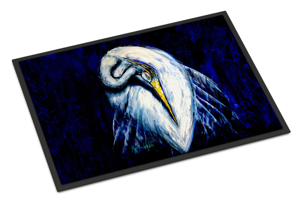 Heron Freshen Up Doormat Indoor Outdoor 24H X 36W Front Door Mat Rugs for Entryway, Non Slip Washable Low Pile,