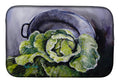 Home Grown In Plaquemines Parish Cabbage Dish Drying Mat Absorbent Dish Drying Mat Pad for Kitchen Counter Dish Drainer Mat for Countertop, 14 x 21", Multicolor