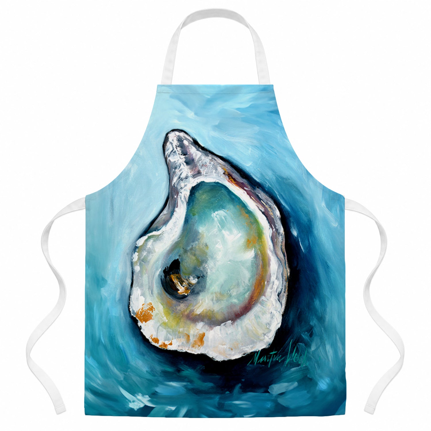J Mac Oyster Apron Cooking Kitchen Server Baking Crafts Gardening for Adult Women Men, Unisex, Large, Multicolor