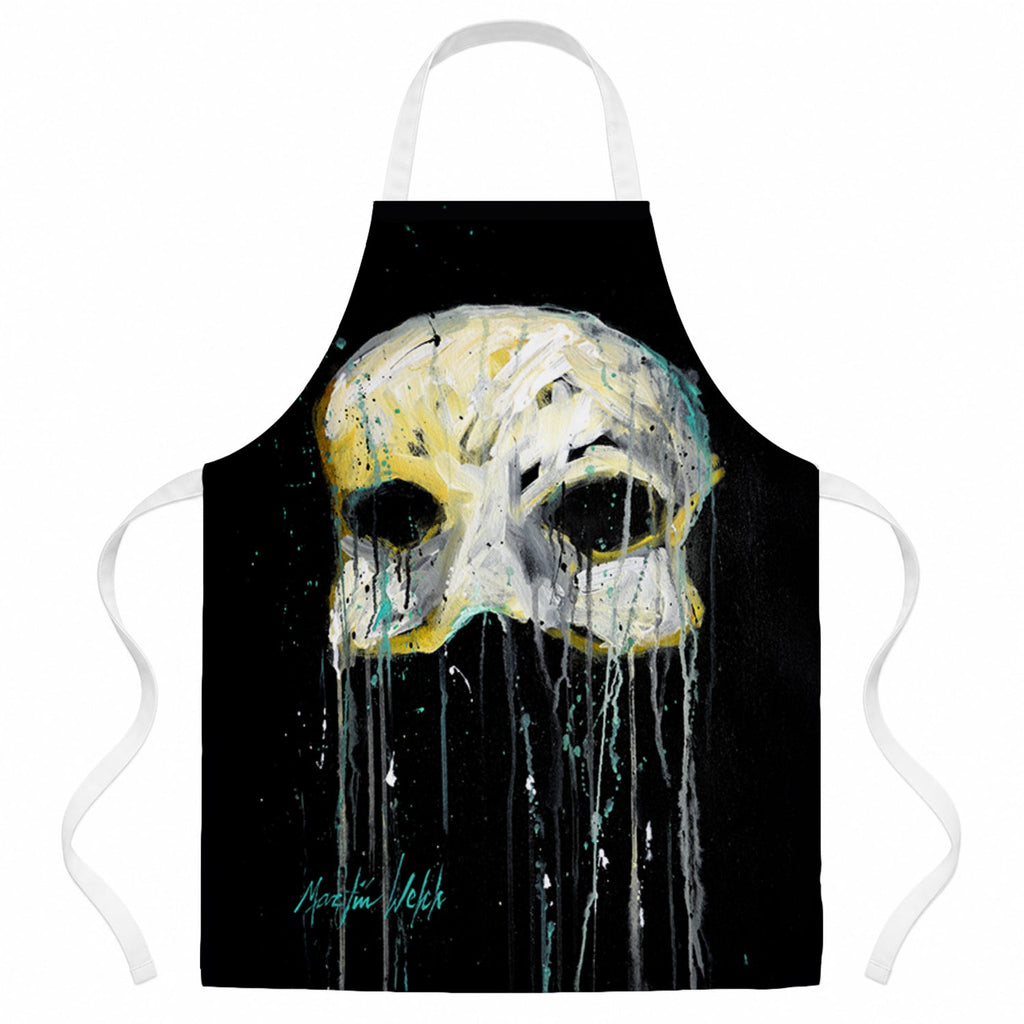 Mysterious Mask Apron Cooking Kitchen Server Baking Crafts Gardening for Adult Women Men, Unisex, Large, Multicolor