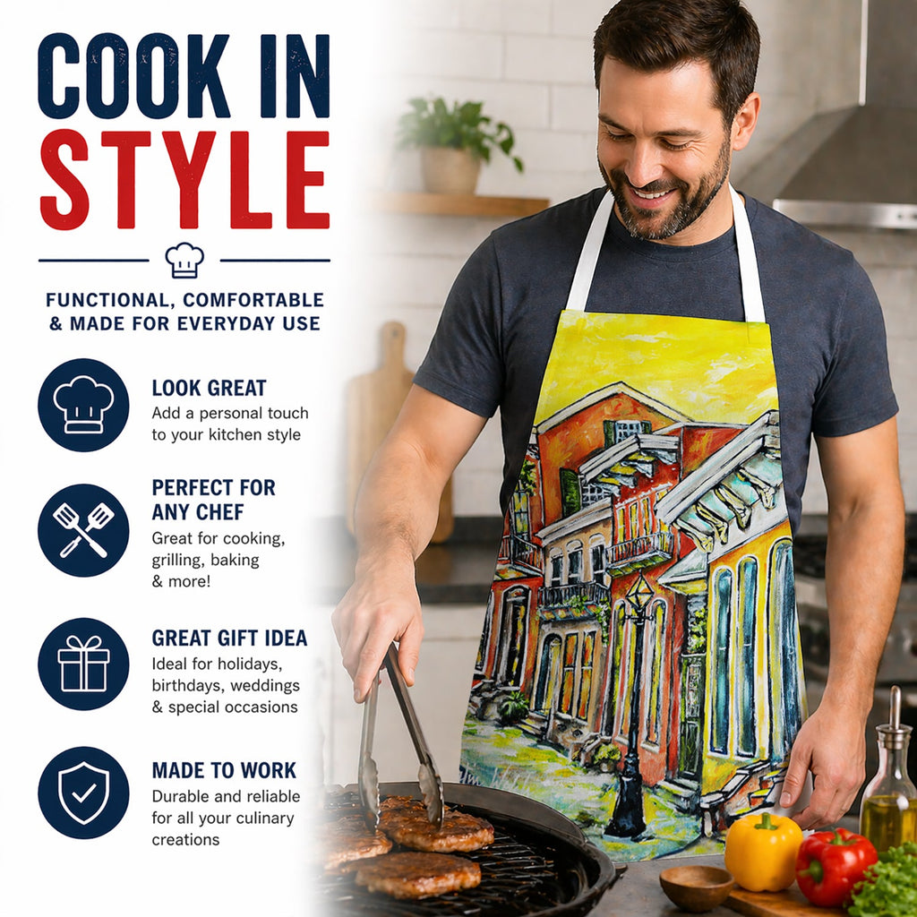 Remember When Apron Cooking Kitchen Server Baking Crafts Gardening for Adult Women Men, Unisex, Large, Multicolor