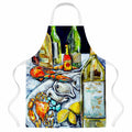 Sit A Spell Seafood Dinner Apron Cooking Kitchen Server Baking Crafts Gardening for Adult Women Men, Unisex, Large, Multicolor