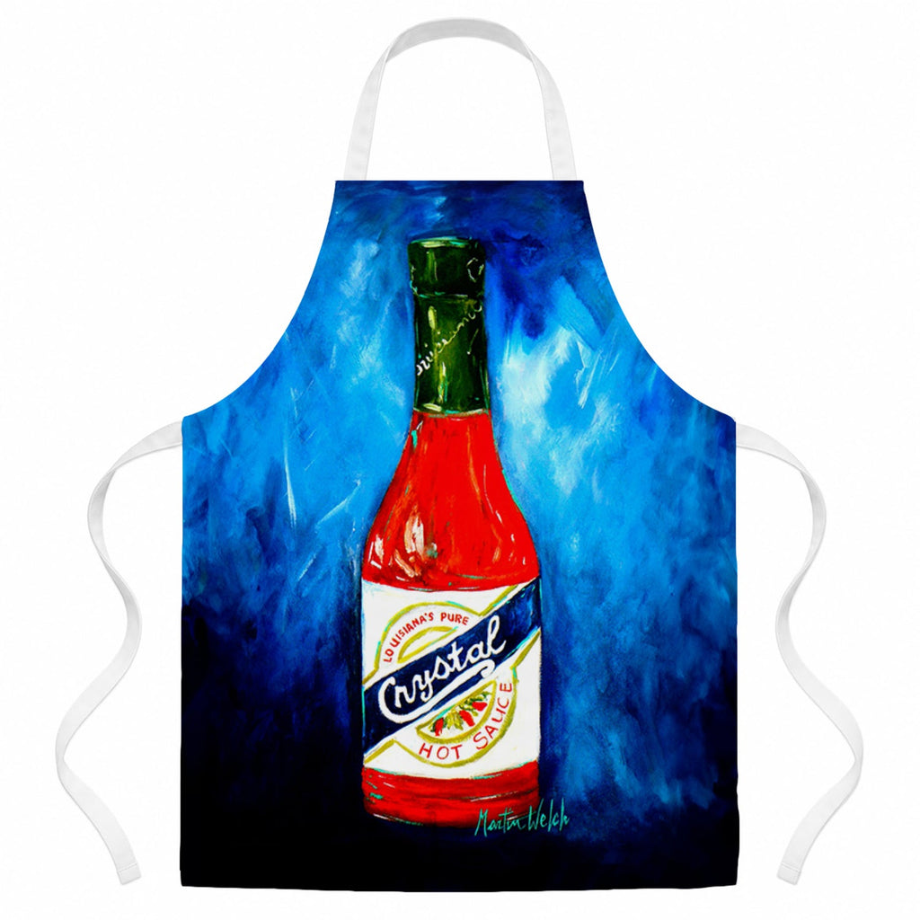 So Hot I'm Blue Sauce Apron Cooking Kitchen Server Baking Crafts Gardening for Adult Women Men, Unisex, Large, Multicolor
