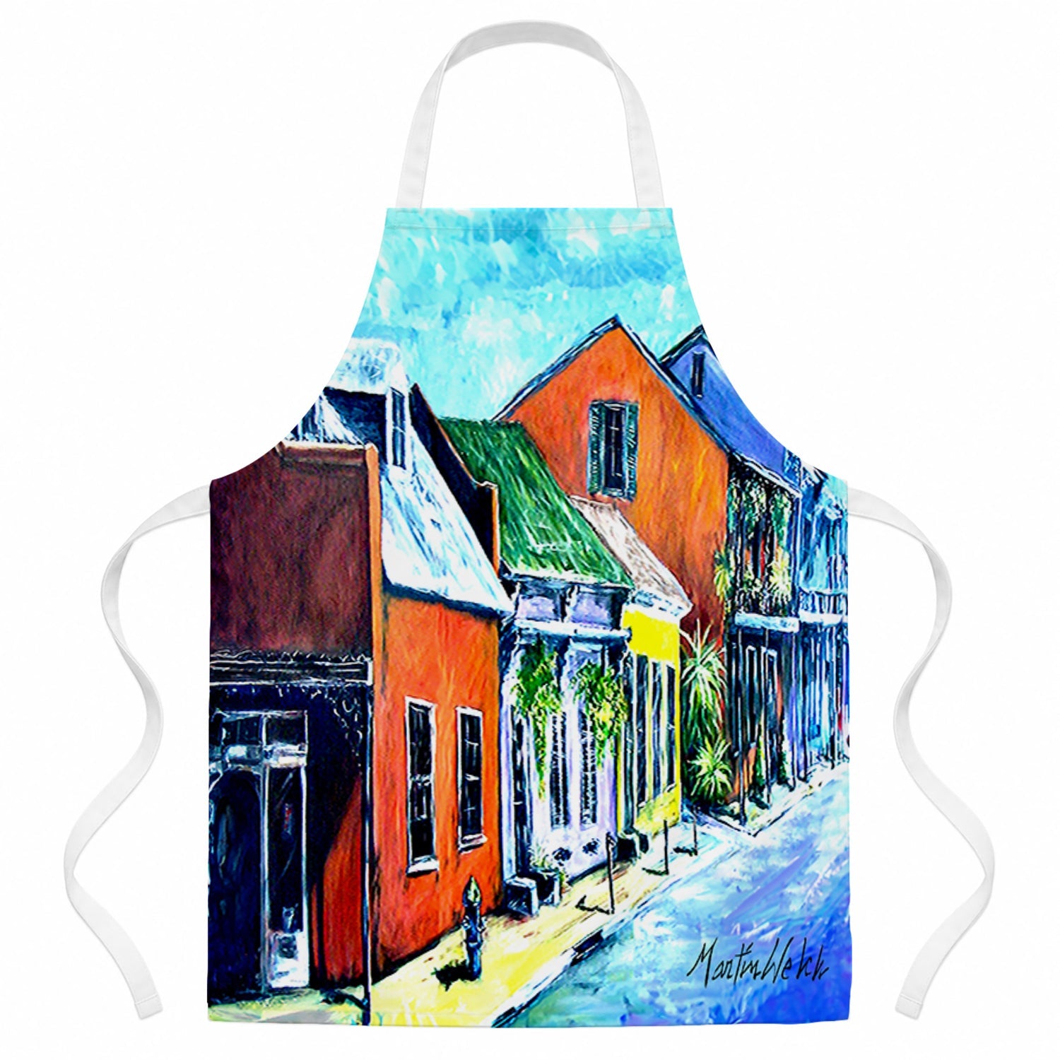 Somewhere Close Apron Cooking Kitchen Server Baking Crafts Gardening for Adult Women Men, Unisex, Large, Multicolor