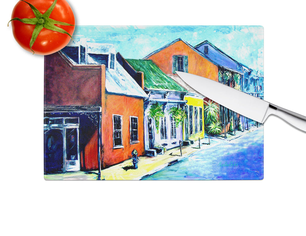Somewhere Close Cutting Board Tempered Glass Kitchen Cutting Surface, Heat Resistant Chopping, Non-Slip Feet, Food Prep & Serving