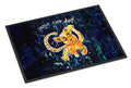 Space Cat Det Cat Doormat Indoor Outdoor 24H X 36W Front Door Mat Rugs for Entryway, Non Slip Washable Low Pile,