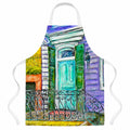 The House Next Door Apron Cooking Kitchen Server Baking Crafts Gardening for Adult Women Men, Unisex, Large, Multicolor