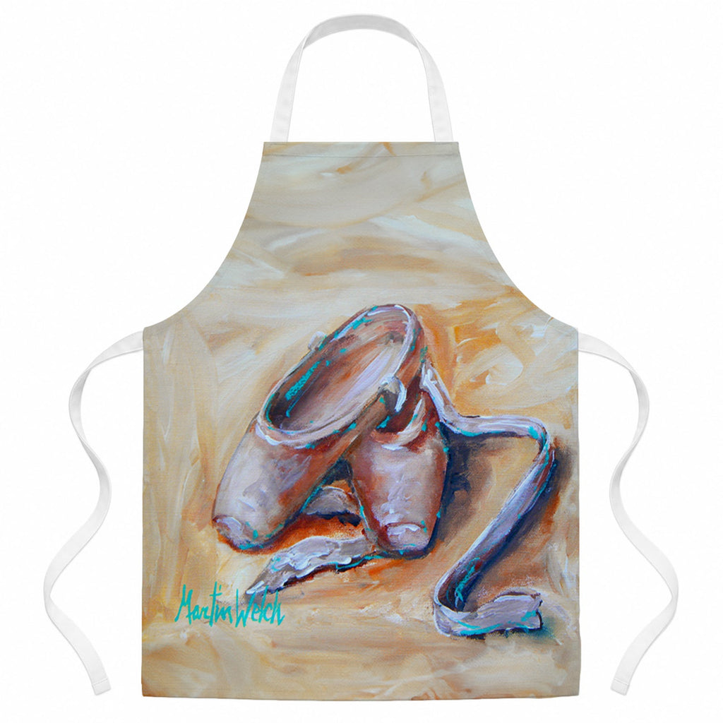 Toe Toe Ballet Shoes Apron Cooking Kitchen Server Baking Crafts Gardening for Adult Women Men, Unisex, Large, Multicolor