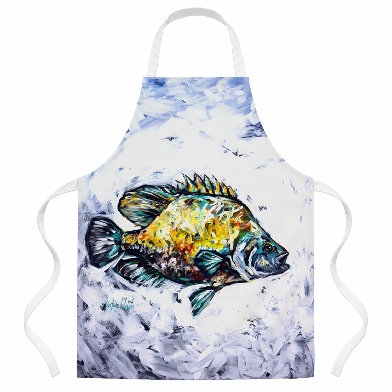 Triple Tail Apron Cooking Kitchen Server Baking Crafts Gardening for Adult Women Men, Unisex, Large, Multicolor
