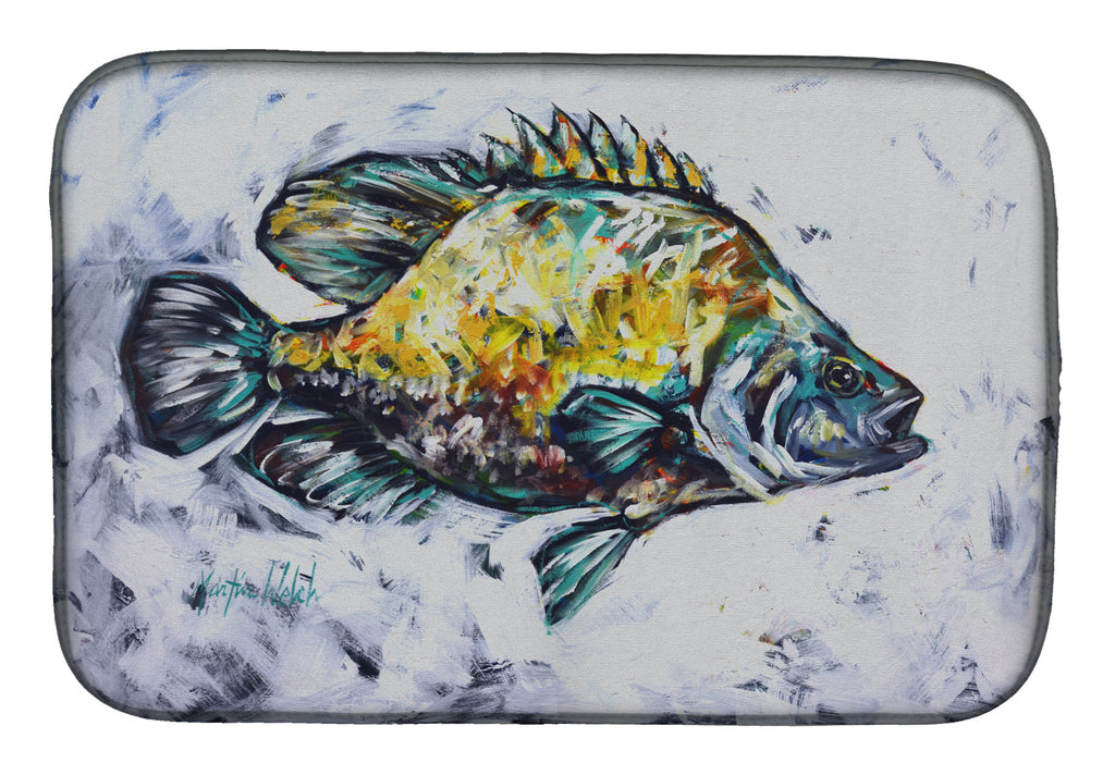 Triple Tail Dish Drying Mat Absorbent Dish Drying Mat Pad for Kitchen Counter Dish Drainer Mat for Countertop, 14 x 21", Multicolor