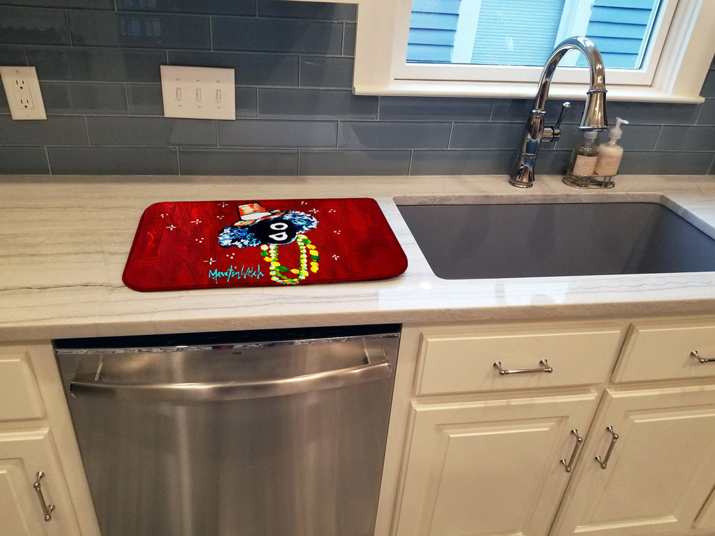 Zee Bee Dish Drying Mat Absorbent Dish Drying Mat Pad for Kitchen Counter Dish Drainer Mat for Countertop, 14 x 21", Multicolor
