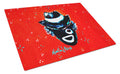 Zee Mr Cutting Board Tempered Glass Kitchen Cutting Surface, Heat Resistant Chopping, Non-Slip Feet, Food Prep & Serving