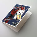 Westie Zoe's Christmas List Greeting Cards Pack of 8 Blank Cards with Envelopes Whimsical A7 Size 5x7