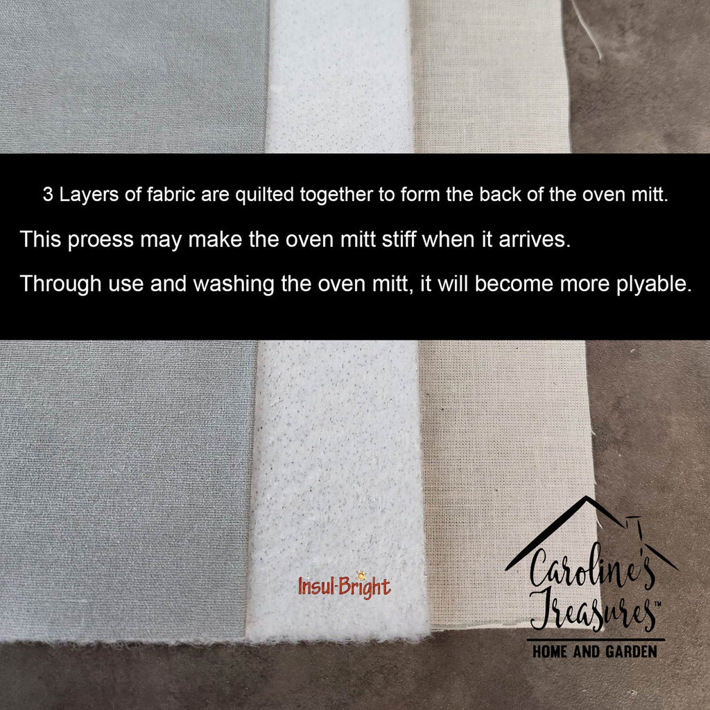 Bearded Collie Oven Mitt Heat Resistant Thick Oven Mitt for Hot Pans and Oven, Kitchen Mitt Protect Hands, Cooking Baking Glove
