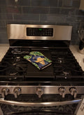 Doberman Oven Mitt Heat Resistant Thick Oven Mitt for Hot Pans and Oven, Kitchen Mitt Protect Hands, Cooking Baking Glove