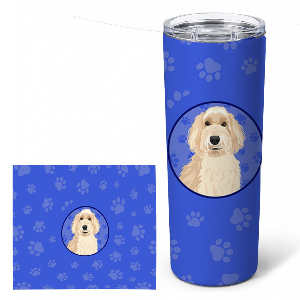 Doodle Fawn #2  Stainless Steel Skinny Tumbler 20 oz Vacuum Double Walled Reusable Insulated Travel Cup