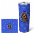 Doodle Tricolor #3  Stainless Steel Skinny Tumbler 20 oz Vacuum Double Walled Reusable Insulated Travel Cup