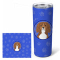 Cavalier King Charles Spaniel Ruby  Stainless Steel Skinny Tumbler 20 oz Vacuum Double Walled Reusable Insulated Travel Cup