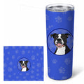Pit Bull Black #3  Stainless Steel Skinny Tumbler 20 oz Vacuum Double Walled Reusable Insulated Travel Cup