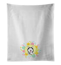 Siberian Husky Black and White #1 Easter Kitchen Towel Set of 2 White Dish Towels Decorative Bathroom Hand towel for Hand, Face, Hair, Yoga, Tea, Dishcloth, 19 X 28", White