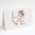 Corgi #6 LOVE Greeting Cards Pack of 8 Blank Cards with Envelopes Whimsical A7 Size 5x7