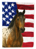 Blanket Andalusian Horse American House Flag 28x40 Porch Sleeve Pole Decorative Outside Yard Banner Artwork Wall Hanging, Polyester