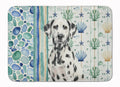 Dalmatian Coastal Sea Glass Memory Foam Kitchen Mat Machine Washable Anti-Fatigue Cushion Comfort Bath or Kitchen Rug