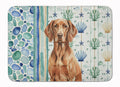 Liver Pointer Coastal Sea Glass Memory Foam Kitchen Mat Machine Washable Anti-Fatigue Cushion Comfort Bath or Kitchen Rug
